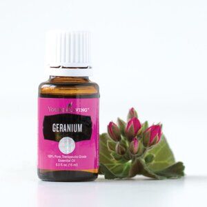 NEW Young Living 15 ml Geranium Essential Oil